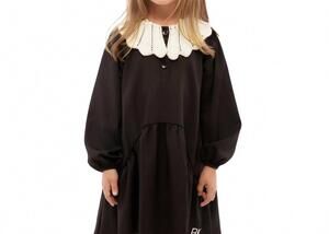 NEW RETROKID girls mae maxi dress in black